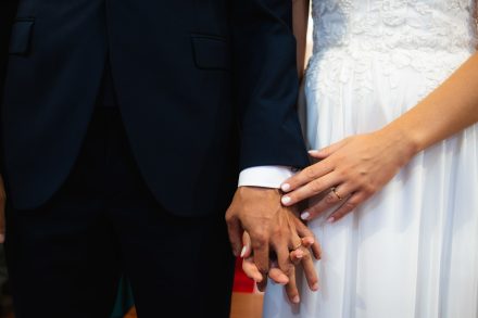 Rita e Gil trocam alianças na Igreja de Sanfins